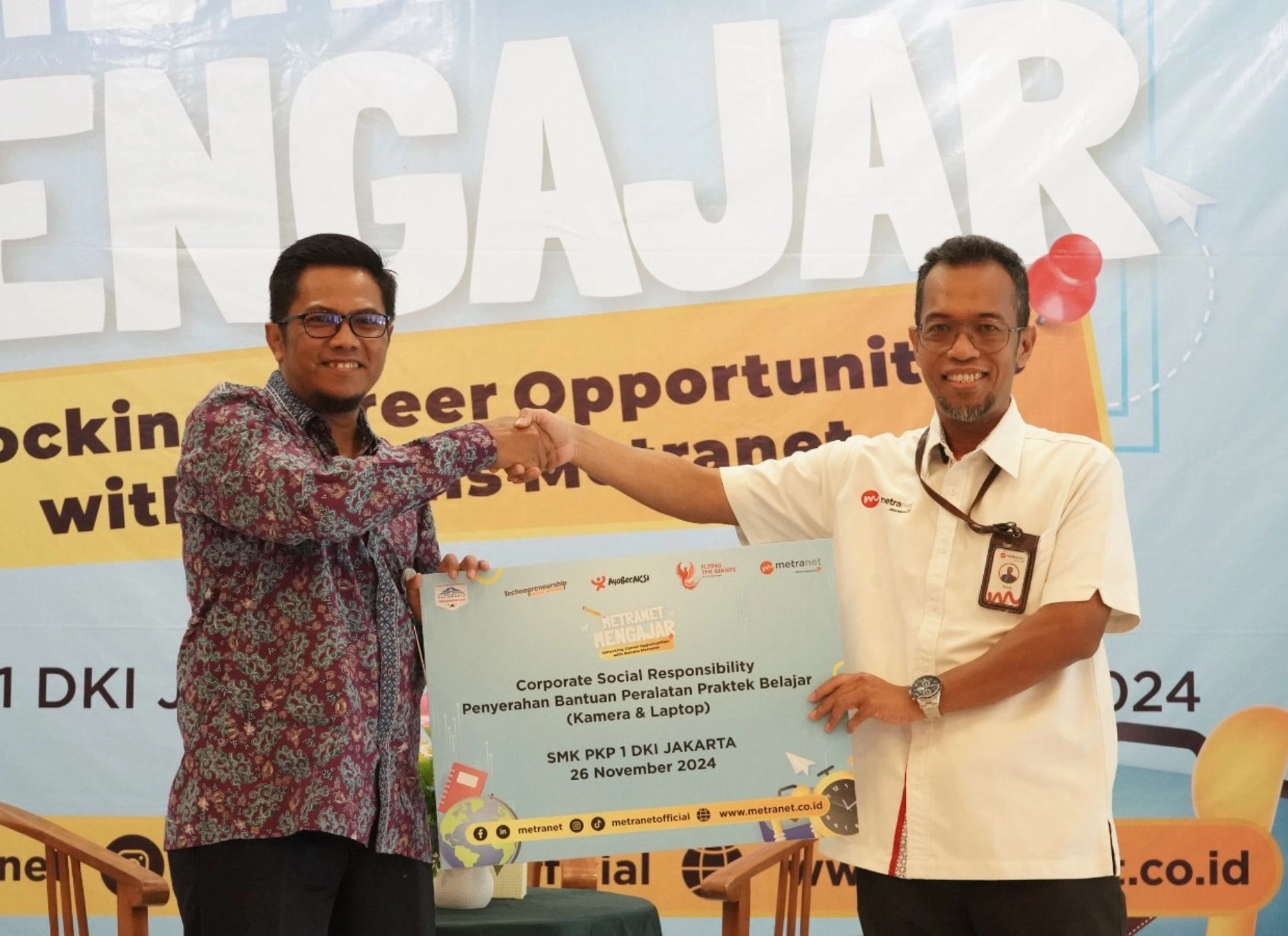 Program MetraNet Mengajar, Cara Dekatkan Dunia Industri bagi SMK